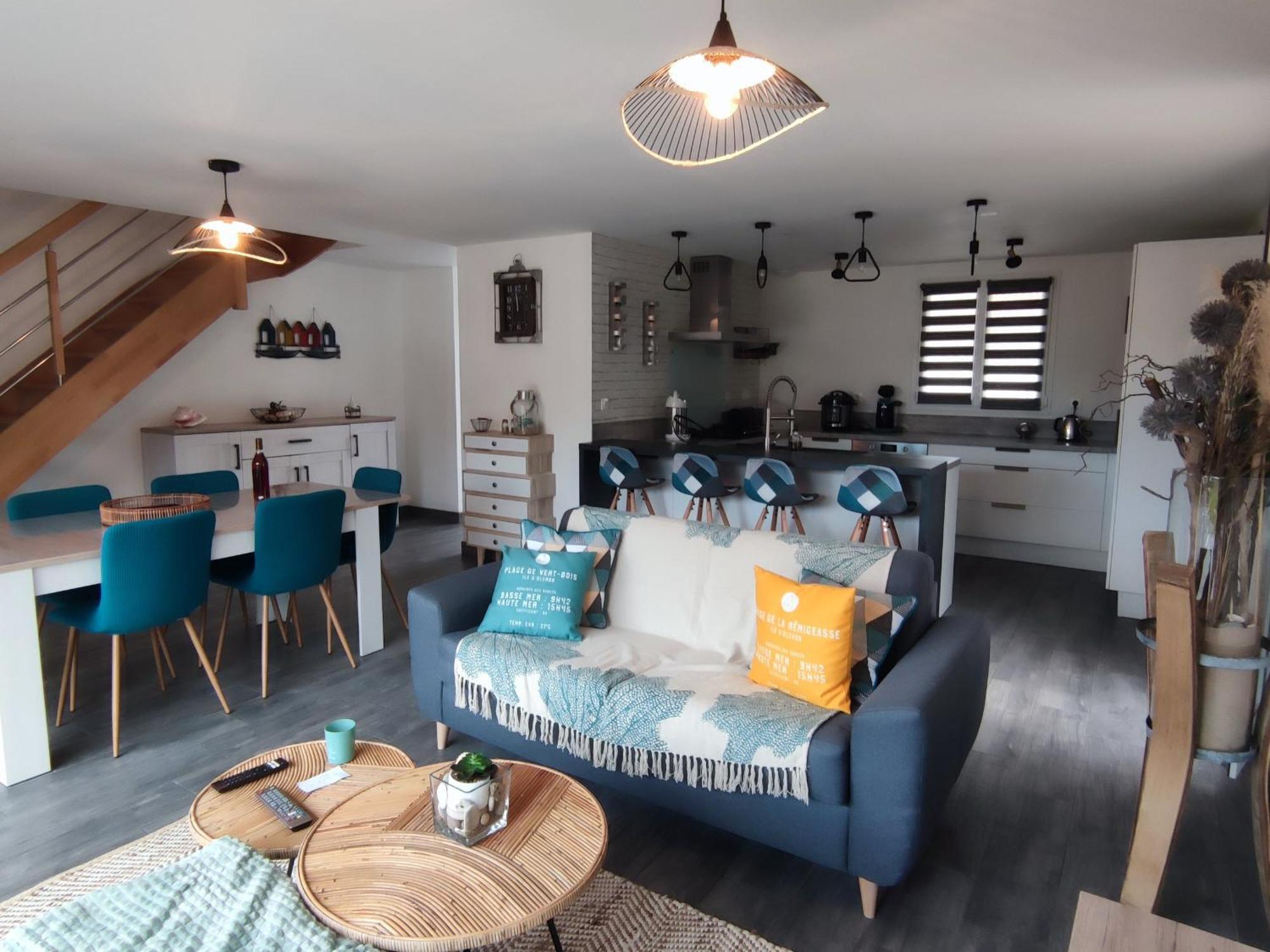 Maison Neuve Pres De Plages Et Sentiers, Calme, Terrasse, Jardin, 3 Chambres, Jusqu'a 5 Personnes - Fr-1-778-1 Ferienhaus